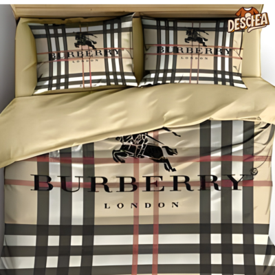 Burberrys Bedding Sets Duvet Cover Bedroom Luxury Brand Bedding Bedroom