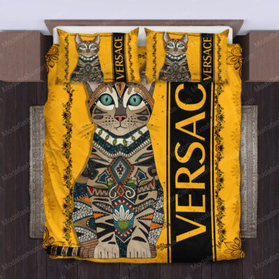 Bengal Versace Bed Sheets Spread Comforter Duvet Cover Bedding Setss