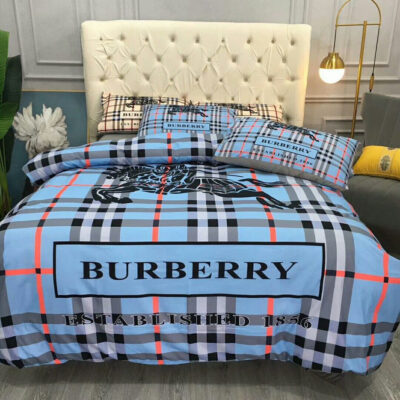 Burberry London Luxury Brand Bedding Sets Duvet Cover Bedroom Luxury Brand Bedding Bedroom
