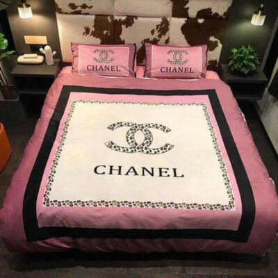 Chanel Logo 8 3d Personalized Customized Bedding Sets Duvet Cover Bedroom Sets Bedset