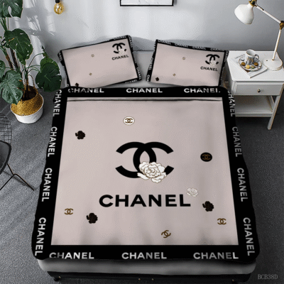 Chanel Milk Tea Grey Luxury Brand C10 Bedding Sets Duvet Bedroom Idea Sheets Bed  Blankets Covers