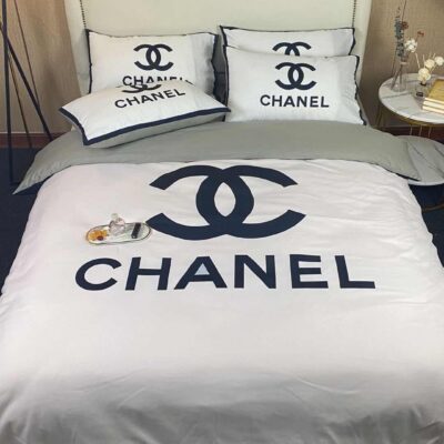 Cn Chanel Logo Type 3014 Bedding Sets Hyperbeast Bedroom Luxury Ideas Sheets Premium Fashion Brand Bed  Duvet Blankets Covers