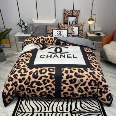 Cn Chanel Logo Type 3136 Bedding Sets Blankets Luxury Ideas Bed  Premium Fashion Brand Covers Sheets Hyperbeast Bedroom Duvet