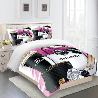Coco Chanel Comforter Designer S Bedding Sets Duvet Sheets Blankets Bedroom Idea Bed  Covers