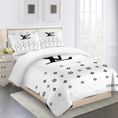 Comforter Sets Black White Louis Vuitton Bedding Set Home Decoration Bedding Sets