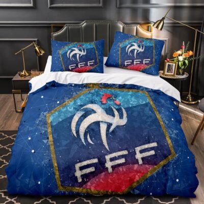 Football Team Bedding Sets Duvet Cover, Flatsheet, Pillowcase For Your Lover