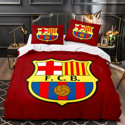 Football Team Bedding Sets, Gift For Halloween, Thanksgiving, Christmas