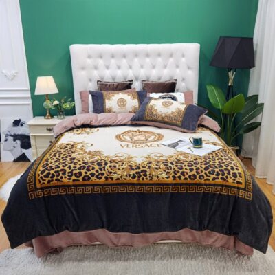 Luxury Brand Versace Type 76 S Bedding Sets Blankets Bed  Sheets Covers Duvet Bedroom Idea