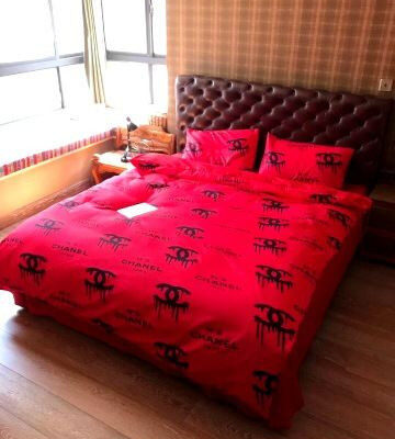 Luxury Cn Chanel Bedding Sets Duvet Cover Bedroom Luxury Brand Bedding Bedroom 74