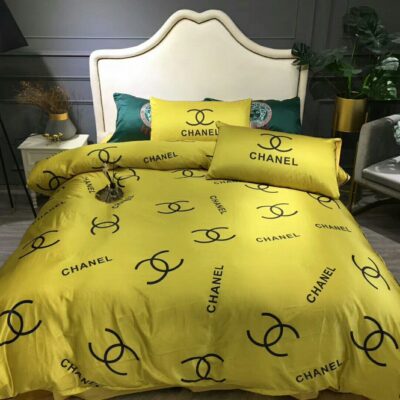 Luxury Cn Chanel Type 51 Luxury Brand Bedding Sets Blankets Covers Bedroom Ideas Duvet Sheets Bed  Bedclothes