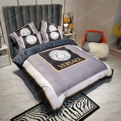 Luxury Versace Logo Luxury Brand Model 19 Bedding Set Home Decoration Bedding Sets