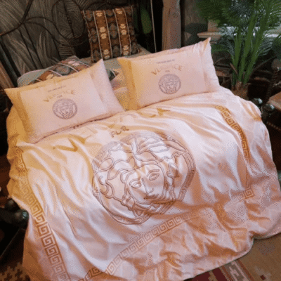 Versace Basic Baby Pink Bedding Set
