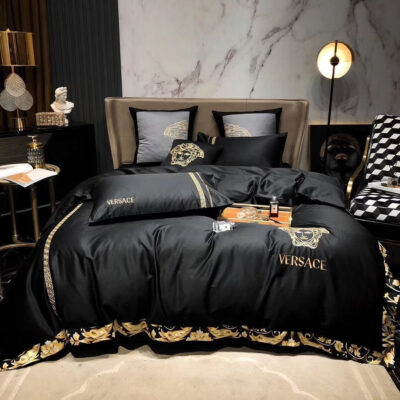 Versace Deluxe Edition Luxurious Lhebs-0125 Bedding Sets Covers Duvet Sheets Blankets Bedroom Idea Bed