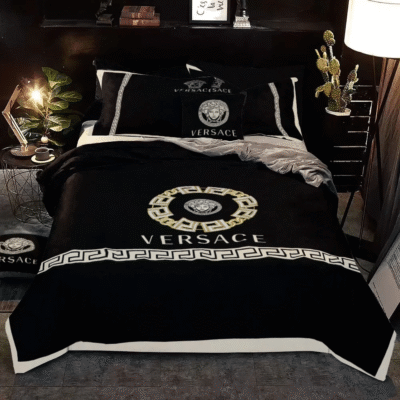 Versace Simpify Pattern Luxury Brand Edition Lhebs-0594 Bedding Sets Sheets Bedroom Idea Bed  Blankets Covers Duvet Home Decor