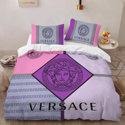 Versace Violet Limited Edition Luxury Brand High-End Bedding Sets