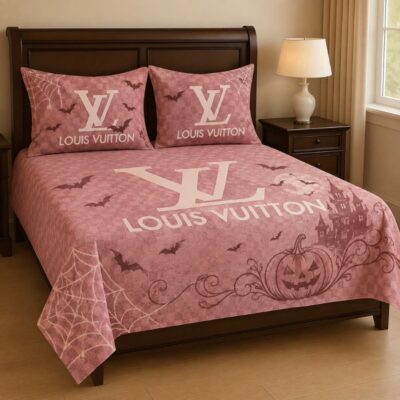 LV Halloween Luxury Bedding Set V14
