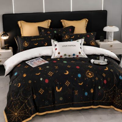 LV Halloween Luxury Bedding Set V20