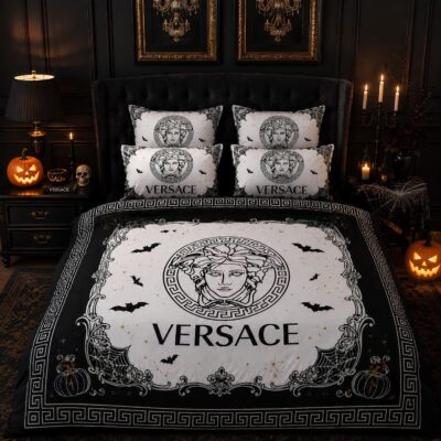 Versace Halloween Luxury Bedding Set V07